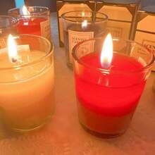 Aromatherapie-Kerzen, romantisches Candlelight-Dinner, Geständnis, Schlafmittel, Schlafzimmer, lang anhaltender Duft, Nische, fortschrittliche romantische kreative Farbornamente, Geburtstagsgeschenk