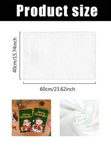 4Pcs 40*60cm/15.74*23.63inch Christmas Wreath Gold Snowflake Red Background Green Background Cleaning Cloth Dish Towel Santa Claus Christmas Tree Holiday Towel Home Kitchen Absorbent Cloth Holiday Tabletop Decor Fabric Christmas Party Decoration Cleaning Decor, Suitable For Christmas Home Kitchen Hand Towel, Decorative Towel. - Multicolor - View 12
