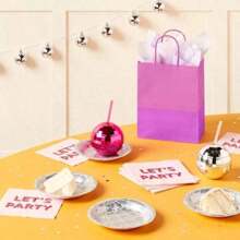 Small Bag Purple Two Color Block