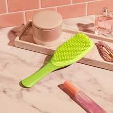 Neon Green Essential Detangler Brush - Wet & Dry Hair,Hair Tools,Hair Items,Travel Essential,Travel,Barber,Hairstylist,Barber Accessories,Valentine's Day,Hair Supplies,Hair Stylist,Barbershop,Salon,Vacation Essentials,Hair Products,Barbershop,Valentine's Gift,Travel Essentials For Women,Hair Stylist Tools - 1 - View 7