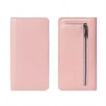 Unisex PU Leather Wallet Slim Credit Card Slots Zipper Closure Women Purse Long Wallet For Women Wallet Purse Wallet - Multicolor - View 8