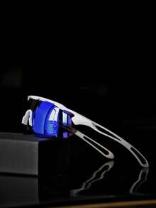 Óculos Decorativos da Moda Unissex com Lentes Revestidas Multicoloridas Reais, Óculos Decorativos de Praia para Férias para Homens e Mulheres, Óculos Decorativos para Ciclismo, Corrida, Caminhada e Atividades ao Ar Livre, Acessório Popular para Celebridades da Internet e Estilo de Rua, Decoração de Férias, Acessórios Decorativos para Roupas Masculinas e Femininas - Esportes - Visão 17