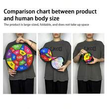 1 件儿童粘球投掷接球折叠布靶互动玩具，节日礼物 - 黏球把 - 查看 5