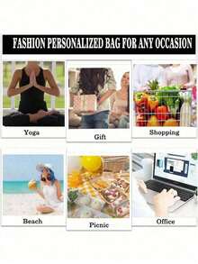 "EMERGENCY SNACKS"Pattern Print Makeup Bag&Toiletry Storage Bag -Boho Style Reusable Medicine Bag,Snack Aesthetic Pen Bag Storage Bag , Travel And Makeup Storage Bag - For School, Summer Home Decor, Snack Bag9in*6in Make Up Bag - Multicolor - View 8