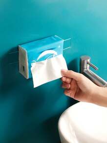 1/2/4片装可重复使用可水洗双面纳米加厚透明高粘度壁挂胶带 - 白色 - 查看 6