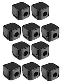 10pcs Multi-Functional Cable Clips, Space-Saving Magnetic Cable Organizers (Suitable For Office Desks), Magnetic Cable Clips, Adhesive Cable Clips, Under Desk Cable Concealer, Cable Management, Cable Organizer Clips, Cable Organizer Clips, Desktop Cable Organizer Clips, Charging Cable Clips, Nightstand Cable Organizer Clips, Self-Adhesive Cable Management For USB Cables/Power Cords/Wires, For Car And Office, Home And Office - Multicolor - View 19