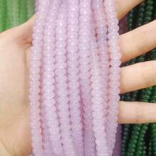 50/100pcs 5mmx8mm Imitation Jade, Agate, Abacus Beads, Loose Beads, Wheel Beads, Spacer Beads, Jewelry DIY Accessories, Bracelets, Keychains, Necklaces Craft Decorations, Beads Materials, Colorful - Please Choose a Color - View 41
