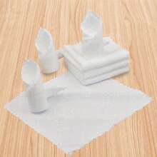 5 sztuk superchłonnej i miękkiej białej bawełny, koronkowy ręcznik do nosa, ściereczka do czyszczenia butów, mały kwadratowy ręcznik dla przedszkolaków, jednorazowy biały ręcznik do łazienki w hotelu, ultralekki, wielofunkcyjny biały kwadratowy ręcznik z koronki, odpowiedni do hoteli i restauracji, wytrzymały materiał, nadaje się do pralek i jako ręczniki do twarzy - Wielokolorowe - Zobacz 6