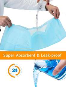 10/50/100 Stücke Super Saugfähige Pads für Haustiere, Geruchskontrolle Welpen Trainings Pads, undurchlässig 5-Lagen Schnell Trocknend für Katzen und Hunde geeignet, Einweg Haustier Pads mit verdichtetem Bambuskohle zur Geruchsbeseitigung und Feuchtigkeitsaufnahme (verschiedene Größen zur Auswahl verfügbar) - Verschiedenfarbig - Übersicht 6