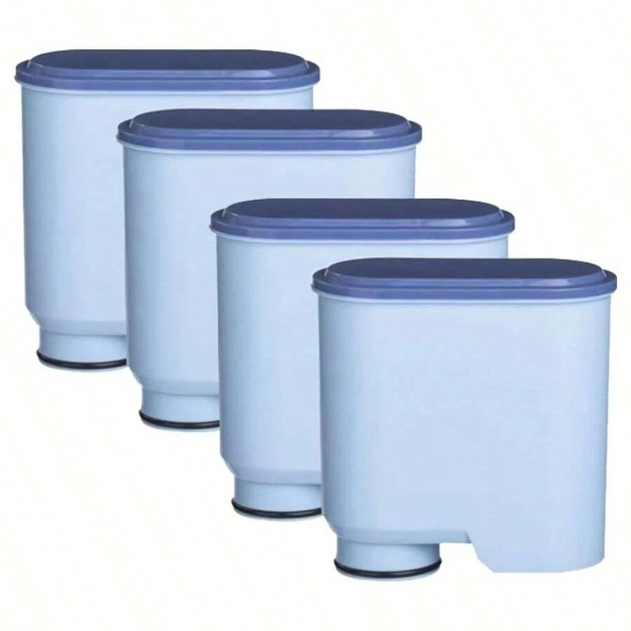 4 Pack Coffee Machines Filter Compatible With Philips Saeco AquaClean CA6903, Aqua Clean Water Filter For Fully Automatic Dedicated AntiLime Scale - 最初的 - 查看 1