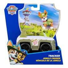 Paw Patrol Spin Master 正版授權 Big Win Tracker 叢林玩具車附人偶，適合 3 歲以上男孩女孩 - 追蹤器 - 查看 1