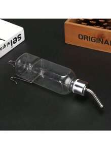 1PC Pet Water Bottle, Suitable For Rabbits, Guinea Pigs, Ferrets, Hedgehogs, Squirrels, Golden Bears, Leak-Proof Plastic Hanging Ball Pets, Can Also Be Used As A Feeder