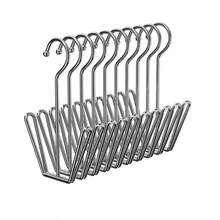 4pcs Shoes Drying Rack, Stainless Steel Shoe Hangers For Household,Stainless Steel Shoe Hangers - 2/4 Packs, Metal Space-Saving Rack With Hooks For Closet Organization, Durable Unfinished Metal Construction, Waterproof And Rust-Resistant, Easy To Assemble, Versatile Home And Laundry Footwear Storage Accessory - Multicolor - View 10