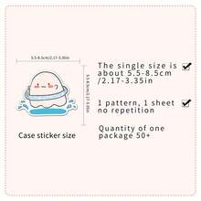100 Funny And Humorous Doodle Decorative Stickers For Planners, Including Water Bottle And Suitcase Stickers, Perfect For Rewards And Gifts. - 多色的 - 查看 6