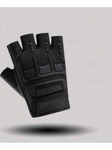 1 双女士透气防滑减震半指手套，适合健身、举重、训练、骑行、户外运动、徒步旅行、壶铃、瑜伽秋季配饰