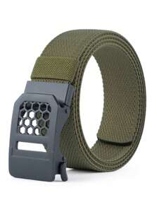 1 件男士自动扣弹性腰带，商务休闲装，户外高尔夫裤腰带，多种尺寸可选，长度可自由修剪休闲、商务、男朋友丈夫父亲爸爸男士礼物、日常穿着、时尚、青少年、户外、度假、运动、旅行、街头、波西米亚风、复古秋季、秋季、万圣节秋冬配饰，适合青少年、青年、男士、休闲、户外、运动、度假、毕业礼物、生日、日常穿着