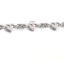 1m 304 Stainless Steel Jewelry Chain, Multi-Style DIY Bracelet Necklace Accessories, Handmade Clothing Chain, Non-Fading Decorative Chain - Various Styles - View 12