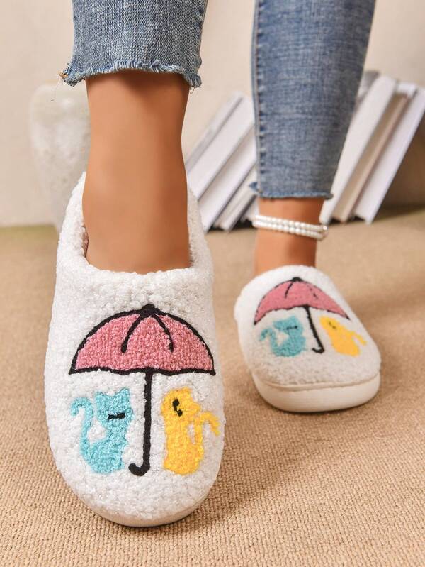 Women's Indoor Slippers, Suitable For All Seasons, Comfortable Lightweight Non-Slip Breathable Open Toe House Slippers, Couples Style For Autumn/Winter