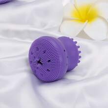 1/2pcs Random Color Octopus Silicone Facial Cleansing Brush, Silicone Hand Held Face Wash Brush, Facial Exfoliating Brush, Hand Held Skin Massage Shampoo Brush, For Deep Cleaning, Gentle Exfoliating Skin Massage Cleansing Brush Beauty Tool - Nhiều màu - Xem 10