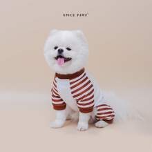 1 件宠物足球球衣，可爱的宠物狗足球迷服装，透气运动连体衣，适合中小型犬在比赛日穿着