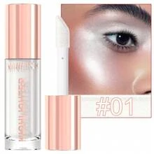 1pcs Liquid Highlighter - Shimmering Highlighter With Buildable Glow, High Quality & Long-Lasting Formula, Multi-Use As Eyeshadow, Facial & Body Highlighter For Parties, Stage Makeup, Everyday - Lightweight Liquid Shine For Cheeks, Eyes, Shoulders, Clavicle - Makeup Essential, Party Glow, Clear Glass Packaging, Precise Cap Design, Glossy Finish, Smooth Application, Festival Goers - 彩色 - 查看 15