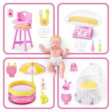 5 Surprise My Mini Baby Series 2 , Collectible Mystery Capsule, Toy For Girls, Realistic Miniature Baby, Playset And Accessories(Random Style) - Multicolor - View 7