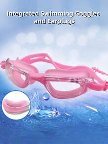 Wholesale Of 1pc Silicone Swimming Goggles For Adult Men And Women. The Goggles Are Waterproof, Anti - Fog, High - Definition And Transparent. They Come With Integrated Earplugs. The Swimming Goggles Are Equipped With An Adjustable Elastic Strap To Prevent Discomfort From Head - Strangling. - Multicolor - View 6