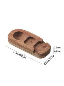 1 pieza Organizador de almacenamiento de bandeja de madera de alta gama minimalista, bandeja portahuevos de palisandro, portahuevos, taza para cáscara de huevo, perforador de huevos, portavasos, bandeja de huevos de estilo japonés para restaurante, soporte para cuencos y utensilios para un desayuno saludable