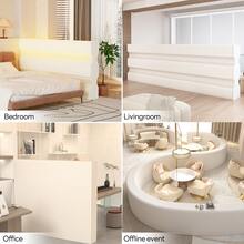 Pantallas y divisores de ambientes - Blanco - Ver 3