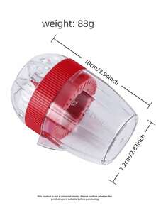 1 Set Manual Lemon Juicer, Kitchen Tool Plastic Orange And Grapefruit Juicer Convenient Juice - Multicolor - View 9