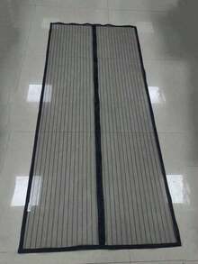 1 Set Puerta de pantalla magnética (se envía con chinchetas), cierre magnético de pantalla de puerta - mantiene alejados a los insectos y deja entrar la brisa, malla resistente - segura para mascotas y niños, funciona con puertas frontales y corredizas - Multicolor - Ver 7