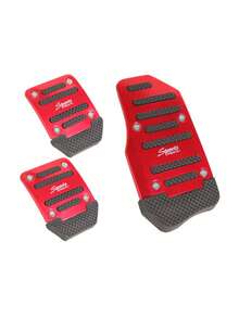 3pcs Universal Auto Brake Accelerator Foot Pedal