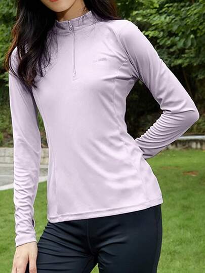 CAMEL CROWN Sports Long Sleeve Quick-Drying T-Shirt Women's Elastic Fitness Running Yoga Sweatshirt
