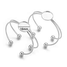 1 Buah Alas Gelang Permata Multi-Gaya Stainless Steel 304 Berlapis Emas 18K, Baki Penata Batu, Aksesoris Perhiasan Gelang DIY - gelang - View 13