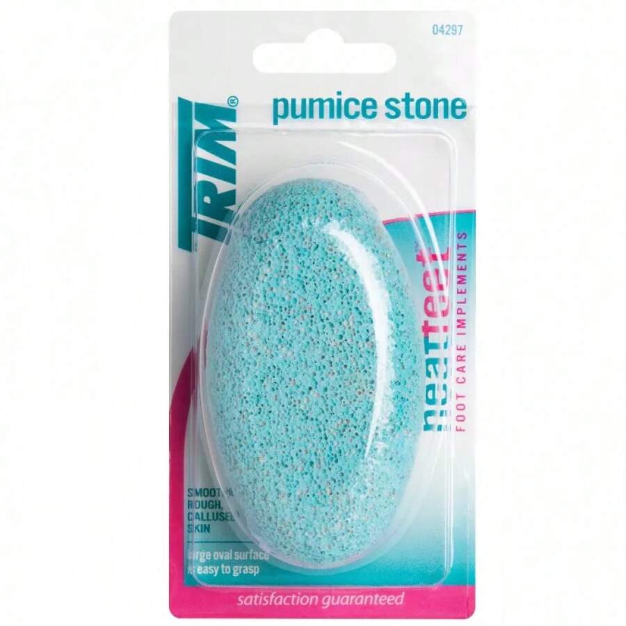 Trim Neat Feet Easy-To-Grip Oval Pumice Stone - 1 - 查看 1
