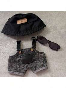 1pc Doll Outfit, Includes Jumpsuit, Hooded Jacket, Overalls, Suitable For 1st, 2nd, 3rd Generation Dolls