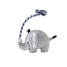 1 pieza Muñeco de peluche de cocodrilo con sonido para mascotas, muñeco de cuerda para morder, muñeco de peluche con chillido para gatos y perros, muñeco antiestrés para mascotas adecuado para la diversión diaria de todos los gatos y perros