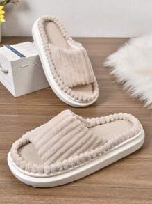 Men's Soft Cloud Flip Flops, Thong Sandals, Beach Slippers, Open Toe Non-Slip Slippers, Unisex Indoor Home Slippers