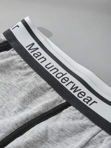 6 piezas de ropa interior básica y cómoda para hombres