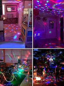 USB Plug-In Remote Control Stand For Magic Ball Projection Lamp, Bedroom Festival Atmosphere Lamp, Halloween And Christmas Valentine's Day Party Decoration Lamp, With Remote Control Function. It Can Easily Create A Dreamy Lighting Effect In The Indoor Bedroom. Applicable For Festival Scenes. It Is Not Only A Good Decoration Item For Parties, But Also A Thoughtful Holiday Gift. It Enhances The Atmosphere And Makes Romance And Surprises Within Reach.