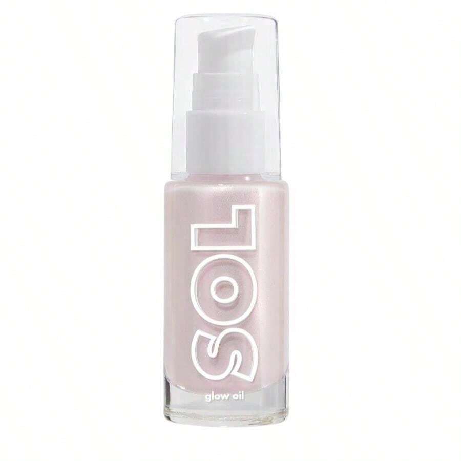 ColourPop SOL Mini Shimmering Dry Oil - Shimmer Body Oil Infused With Coconut, Argan &Amp; Marula Oils - Radiance-Boosting Body Care -Nourishes Skin And Leaves A Luminous Finish - Moonstone (088 Fl Oz)