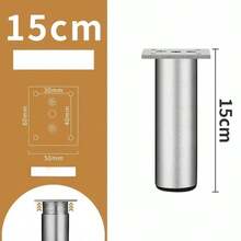 4pcs Aluminum Alloy Furniture Legs - Adjustable Round Sofa Legs, Cabinet Legs, Furniture Feet, Suitable For Cabinets, Desks, Chairs, Sofas, Beds - Multicolor - View 17