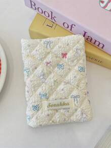 1 件可爱图案印花绗缝女孩旅行护照包、女士护照夹、护照套、文件存储保护套、卡包、钱包、多功能手提包、柔软面料可容纳护照、银行卡、登机牌、身份证、钞票，适用于旅行、度假、节日、送给朋友的生日礼物、伴娘礼物、妈妈礼物、教师礼物、情人节礼物、旅行必需品、邮轮必需品、宿舍必需品 - 彩色 - 查看 17