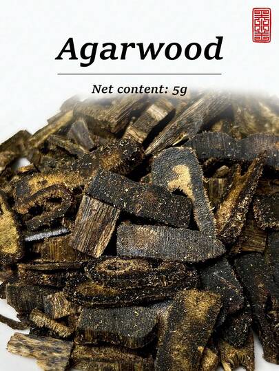 5g de madera de agar hecha de troncos naturales puros, con materias primas de alta calidad seleccionadas, rica en contenido de aceite. Sin residuos químicos y con un aroma único, refrescante y saludable. Fragancia natural, fresca y no picante. Adecuado para diversos lugares del hogar, oficina, aromaterapia interior, elimina olores, purifica el aire, ayuda a sumergirse en una atmósfera relajante durante el sueño y la meditación, y el aroma dura.