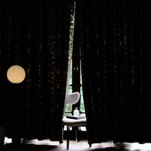 Farfallarossa 双面哑光金/银箔遮光窗帘（1 片），140*280cm，高效隔热遮光，防晒抗紫外线，增强居家私密性，适用于卧室和客厅，轻松搭配各种家居装饰风格。 - 黑色+燙金 - 查看 11