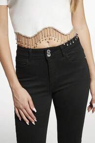 Women Jeans - Black - View 5