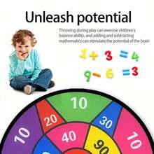 1 件儿童粘球投掷接球折叠布靶互动玩具，节日礼物 - 黏球把 - 查看 8