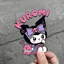 Sanrio Sanrio Witch & Kuromi Cute Halloween Sticker Set For Notebook, Car Window, Glass Decoration, School Supplies, Back To School