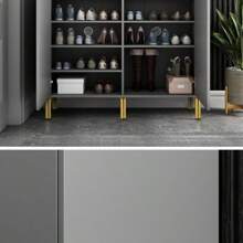 4pcs Aluminum Alloy Furniture Legs - Adjustable Round Sofa Legs, Cabinet Legs, Furniture Feet, Suitable For Cabinets, Desks, Chairs, Sofas, Beds - Multicolor - View 7