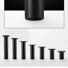 4pcs Aluminum Alloy Furniture Legs - Adjustable Round Sofa Legs, Cabinet Legs, Furniture Feet, Suitable For Cabinets, Desks, Chairs, Sofas, Beds - Multicolor - View 9